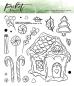 Preview: Picket Fence Studios - Clear Stamp - "Build me a Gingerbread House " - Stempel 