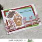 Preview: Picket Fence Studios - Clear Stamp - "Build me a Gingerbread House " - Stempel 