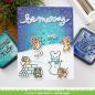 Preview: Lawn Fawn Stempelset "Snowball Fight" Clear Stamp