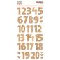 Preview: Simple Stories -  Hearth & Holiday Foam Numbers  - Foam Stickers 