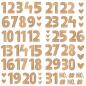 Preview: Simple Stories -  Hearth & Holiday Foam Numbers  - Foam Stickers 