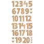 Preview: Simple Stories -  Hearth & Holiday Foam Numbers  - Foam Stickers 