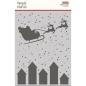 Preview: Simple Stories - Santa's Sleigh  - Schablone