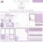 Preview: The Paper Boutique - Project Pad -  Everyday shades of Lilac  - 8x8 Inch - Paper Pad - Designpapier