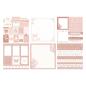 Preview: The Paper Boutique - Project Pad -  Everyday shades of Blush  - 8x8 Inch - Paper Pad - Designpapier