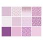 Preview: The Paper Boutique - Decorative Paper - Everyday shades of purple - 8x8 Inch - Paper Pad - Designpapier