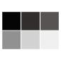 Preview: The Paper Boutique - Coloured Card -  Everyday shades of black - white  - 8x8 Inch - Cardstock