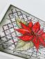 Preview: IndigoBlu "Poinsettia Collage" A6 Rubber Stamp