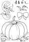 Preview: Creative Expressions - Clear Stamp A6 - Ghost Pumpkin - Stempel