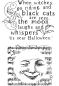 Preview: Creative Expressions - Clear Stamp A6 -  Whispering Moon - Stempel