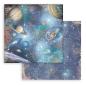 Preview: Stamperia "Cosmos Infinity Backgrounds" 8x8" Paper Pack - Cardstock