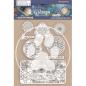 Preview: Stamperia Stempel "Cosmos Infinity Essence Symbols" Natural Rubber Stamp - (Naturkautschukstempel)