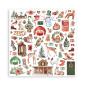 Preview: Stamperia "Romantic Home for the Holidays" 12x12" Paper Pack - Cardstock