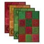 Preview: Spellbinders - Paper Pad 6x9 Inch - "Christmas Velvet" - Paper Pack