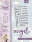Preview: Crafters Companion - Stamp & Dies -Angel Kisses  - Stempel & Stanze 