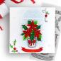 Preview: Polkadoodles  -Stempel - " Poinsettia Greetings  " - Clear Stamp-Set