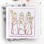 Preview: Polkadoodles  -Stempel - " Three Kings " - Clear Stamp-Set