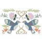 Preview: Sizzix Thinlits Craft Die-Set -  Birds - Blossoms 