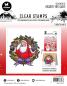 Preview: Studio Light - Clear Stamps - "Wreath Santa " - Stempel 