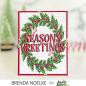 Preview: Picket Fence Studios - Clear Stamp - " Welcome Winter Wreath " - Stempel 