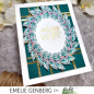 Preview: Picket Fence Studios - Dies - "Welcome Winter Wreath " - Stanze 