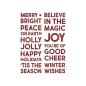 Preview: Sizzix Thinlits Craft Die-Set -  Bold Text Christmas 