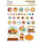 Preview: Simple Stories   Harvest Market  Decorative Brads