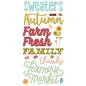 Preview: Simple Stories -  Harvest Market  - Foam Stickers 