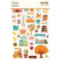 Preview: Simple Stories -  Harvest Market - Sticker Book