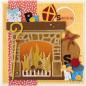 Preview: Marianne Design Craftables - Dies -  Fire Place  - Stanzschablone 