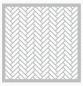 Preview: My Favorite Things - Stencil - "Herringbone" Schablone - 6x6"