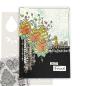 Preview: Polkadoodles  - Colour & Create - Stencil - "  Funky Flower Friend  " - Schablone 