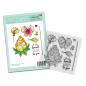 Preview: Polkadoodles  - Colour & Create - Craft Stamps - Clear Stamps - " Butterfly Wish  " - Stempel