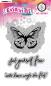 Preview: Art By Marlene - Essentials Cling Stamp -  Just A Butterfly  - Stempel