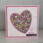 Preview: Woodware - Clear Stamps - Bubble Heart  - Stempel 