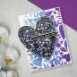 Preview: Woodware - Clear Stamps - Bubble Heart  - Stempel 