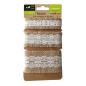 Preview: Vaessen Creative -  Naturband -  Assortiment Juten Band/Lace Naturel/Ivory - Ribbon 