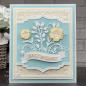 Preview: Creative Expressions - Craft Dies - Floral Wishes Banner - Stanze