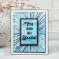 Preview: Creative Expressions - Craft Dies -  Stitched Starburst Background  - Stanze