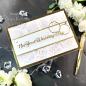 Preview: Creative Expressions - Craft Dies - Sentiments Collection Weddings  - Stanze