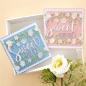 Preview: Spellbinders Dies "Postage Edge Squares" Stanzschablonen