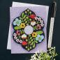 Preview: Spellbinders Dies "Floral Reflection Etched " Stanzschablonen