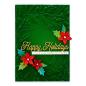 Preview: Spellbinders - Embossingfolder - "Holiday Floral Swag 3D " - Prägefolder