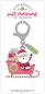 Preview: Doodlebug Design - Clip & Keychain - Here Comes Santa Claus - Schlüsselanhänger