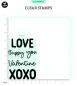 Preview: Studio Light - Clear Stamps - " Love You " - Stempel 