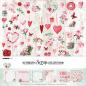 Preview: Studio Light - Scrap Collection - Paper Pack -  Love  - Designpapier