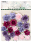 Preview: Studio Light - Paper Flowers - Purples & Pinks - Papierblumen