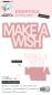 Preview: Creative Craft Lab - Studio Light - Dies -  Wordz XL Make a Wish  - Stanze 