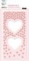 Preview: Creative Craft Lab - Studio Light - Embossingfolder Slimline - Hearts - Prägefolder