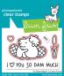 Preview: Lawn Fawn Craft Dies - "So Dam Much" - Stanzen